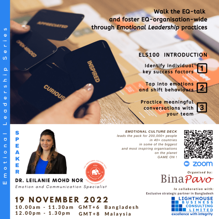 Emotional Leadership Series: ELS100 Introduction